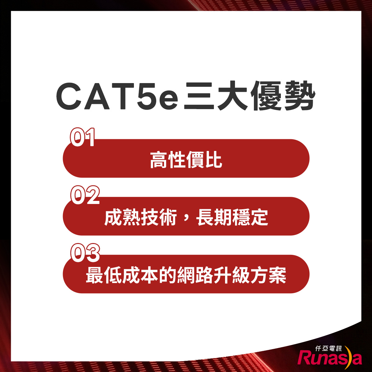 Cat5E網路線優缺點