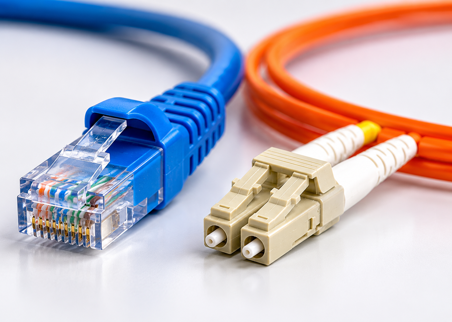 仟亞電訊2026 Wi-Fi 7企業佈線升級指南封面，現代企業辦公室無線AP與CAT6A網路線部署場景