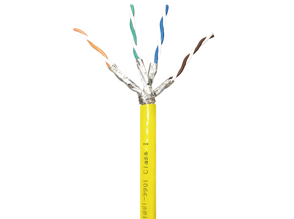 八類遮蔽式雙絞線 Cat.8 4P S/FTP Cable