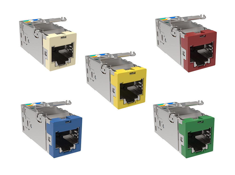 超六類遮蔽式資訊插座 Cat.6A RJ45 Jack