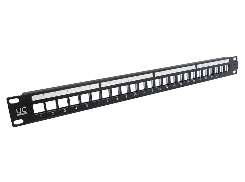 模組式遮蔽跳線面板 24P FTP Keystone Panel